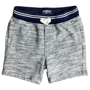3/$15 OshKosh B’gosh Baby Boys Heather Gray And Blue Shorts Size 24M